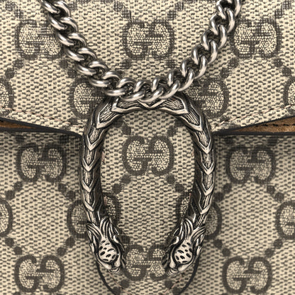 Gucci GG Supreme Monogram Super Mini Dionysus Shoulder Bag Taupe 7 of 11