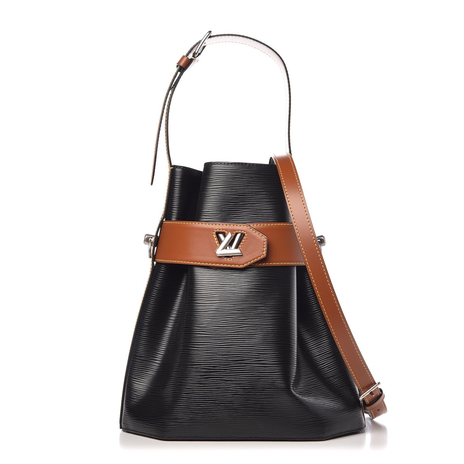 Louis Vuitton Epi Twist Bucket Black 1 of 12