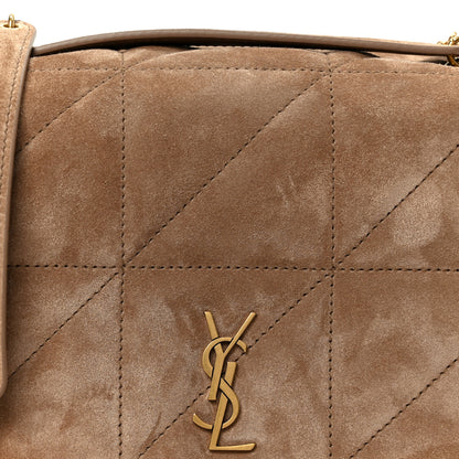 Saint Laurent Suede Matelasse Monogram Mini Jamie 4.3 Whisper Pink 8 of 10