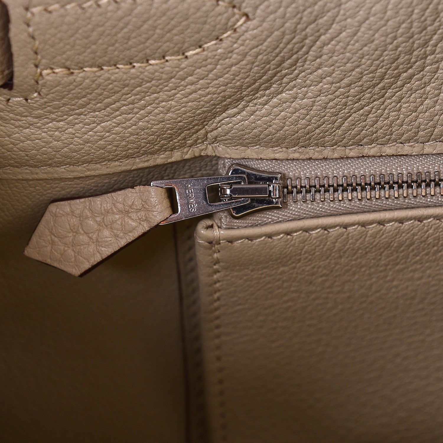 Hermes Taurillon Clemence Birkin 35 Parchemin 11 of 24