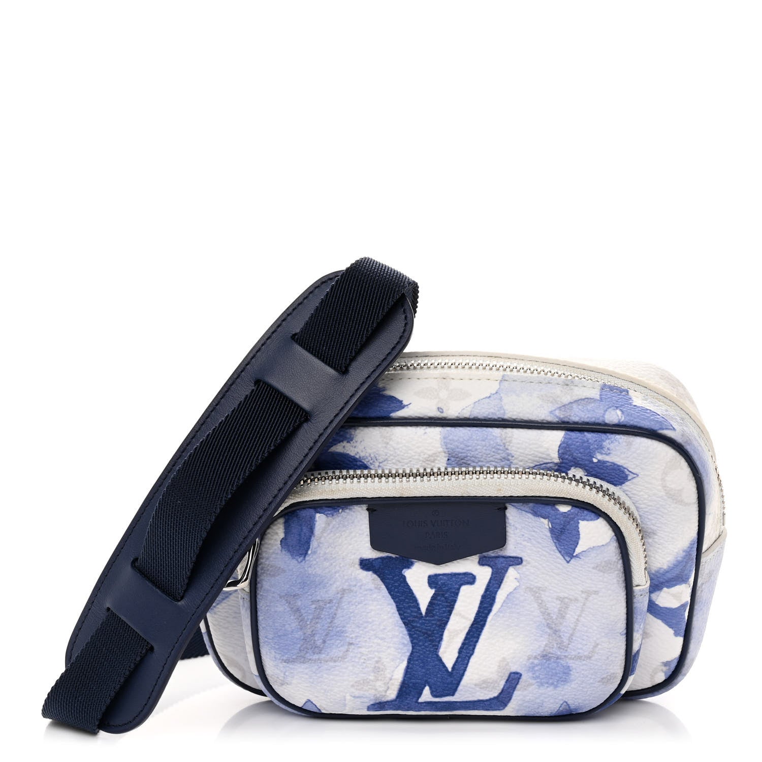 Louis Vuitton Monogram Watercolor Outdoor Pouch Blue 1 of 9