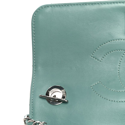 Chanel Lambskin Quilted Small Trendy CC Flap Dual Handle Bag Light Green 11 of 14