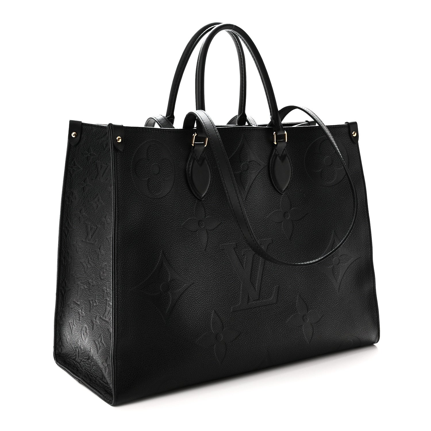 Louis Vuitton Empreinte Monogram Giant Onthego GM Black Black 3 of 9