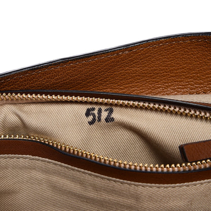 Chloe Grained Lambskin Medium Lexa Shoulder Bag Mustard Brown 9 of 9
