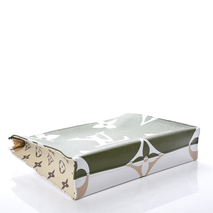 Louis Vuitton Monogram Giant Toiletry Pouch 26 Kaki 4 of 10