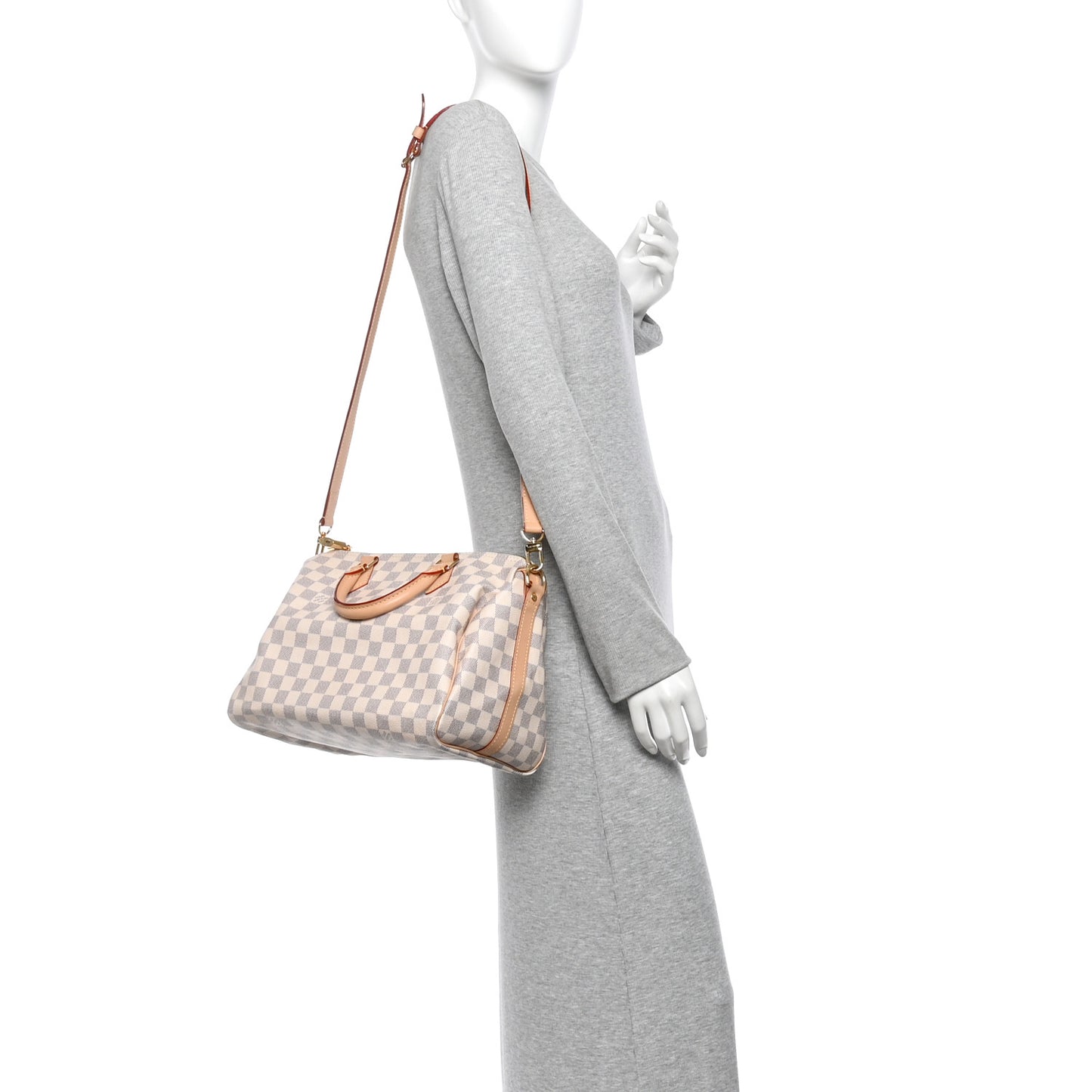 Damier Azur Speedy Bandouliere 30