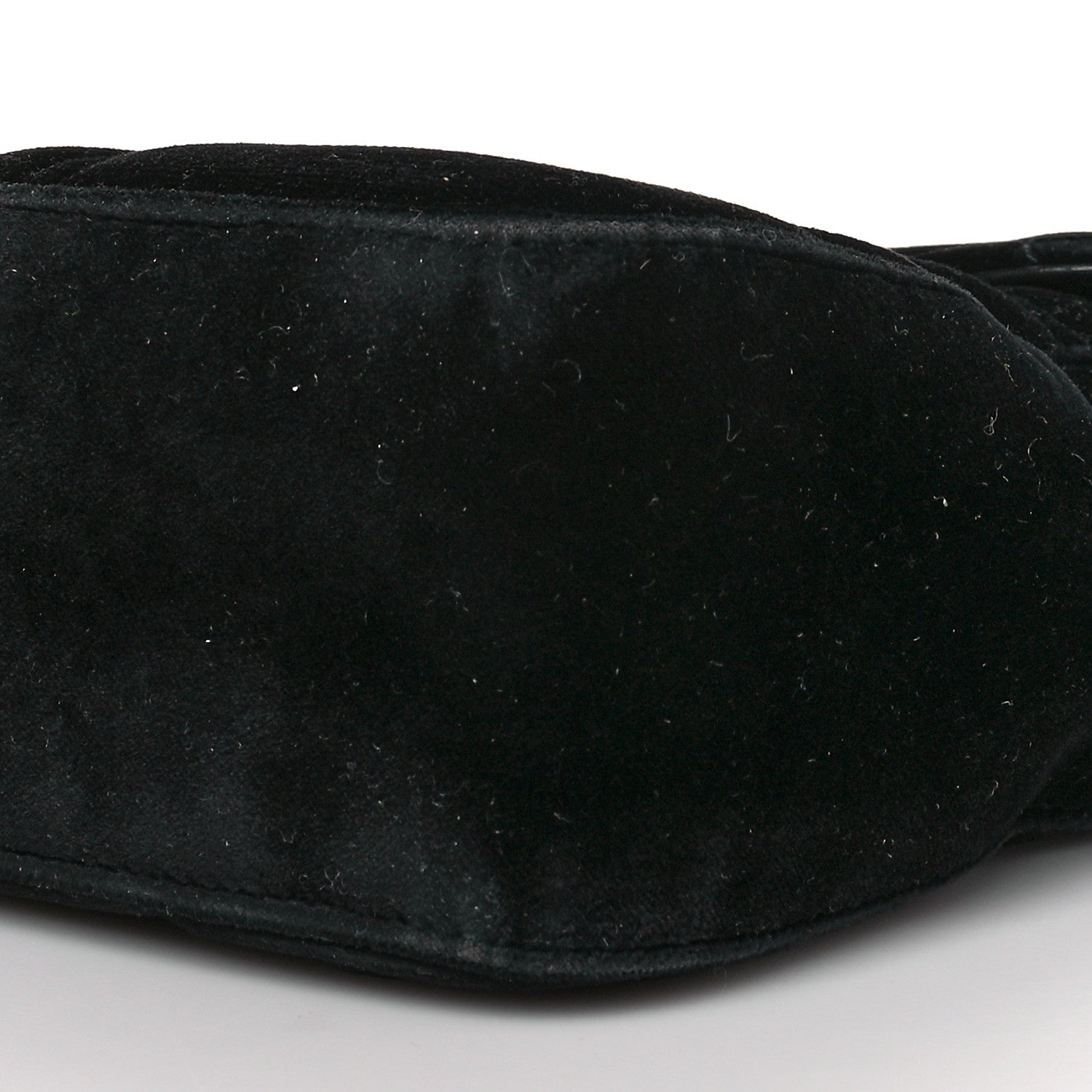 Gucci Velvet Matelasse Medium GG Marmont Shoulder Bag Black 10 of 16