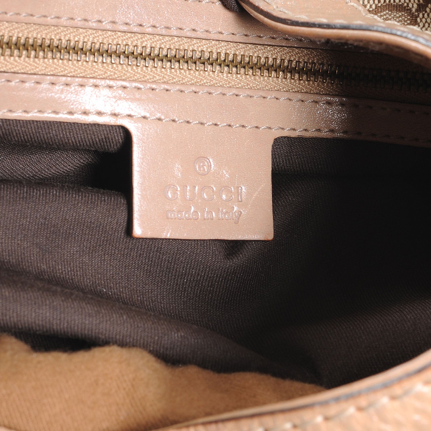 Gucci Monogram Large Jockey Hobo 5 of 6