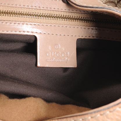 Gucci Monogram Large Jockey Hobo 5 of 6