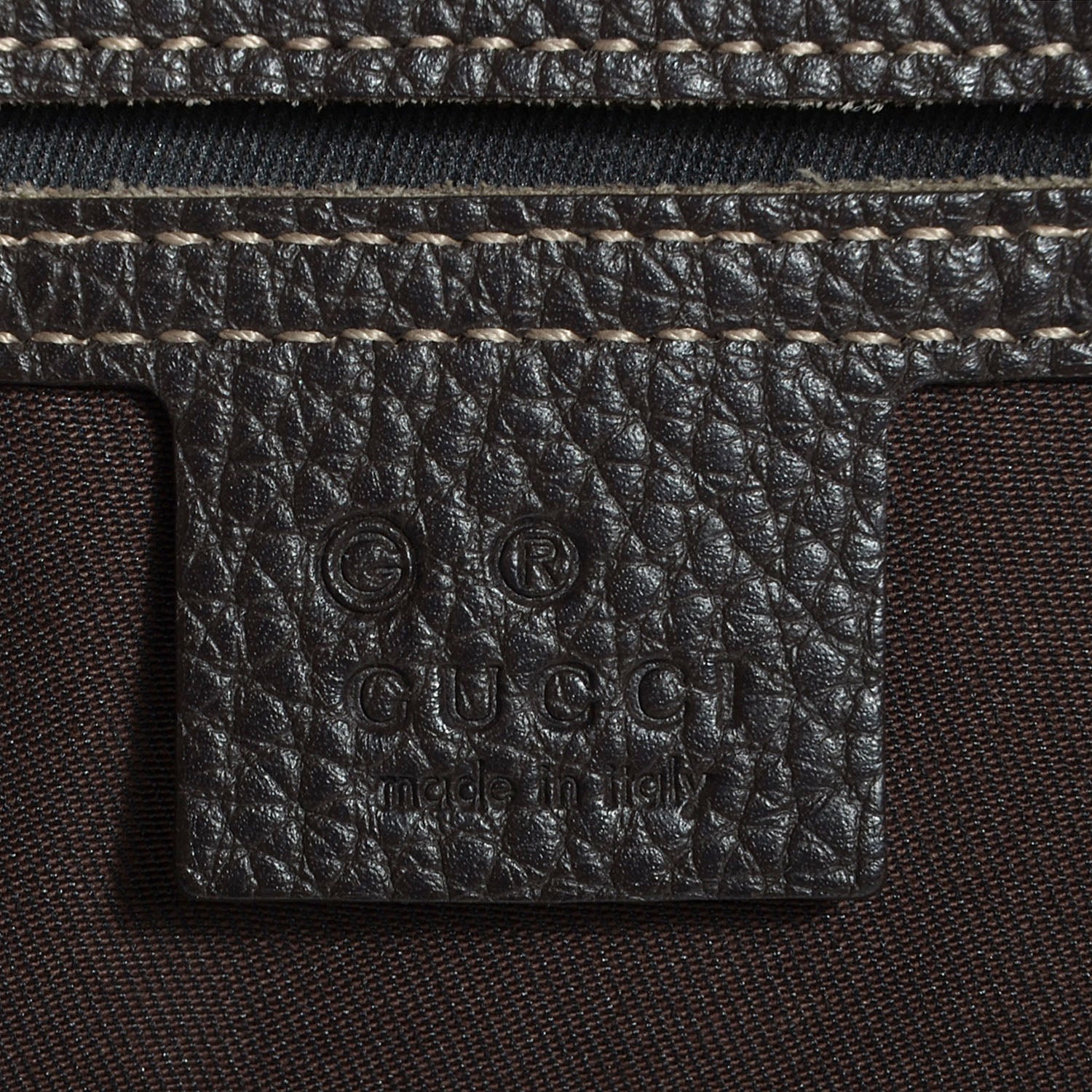 Gucci Crystal Monogram Large Joy Tote Beige Ebony Testa di Moro 6 of 7