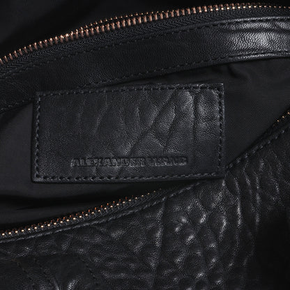 Alexander Wang Leather Rocco w Rose Gold Hardware Black 7 of 7