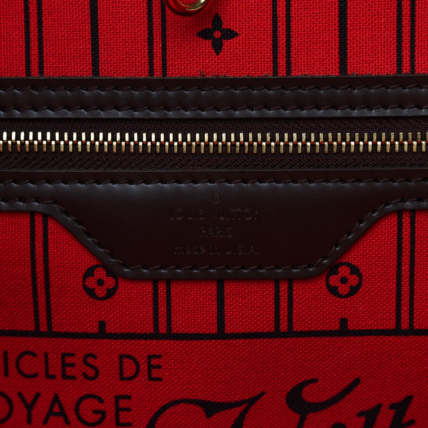 Louis Vuitton Damier Ebene Neverfull MM 5 of 11