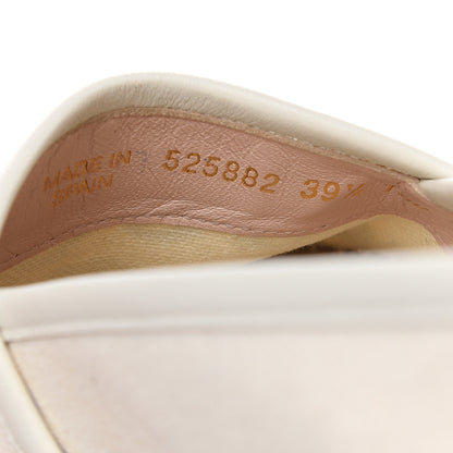 Gucci Canvas Logo Espadrilles 39.5 Greggio White 8 of 9