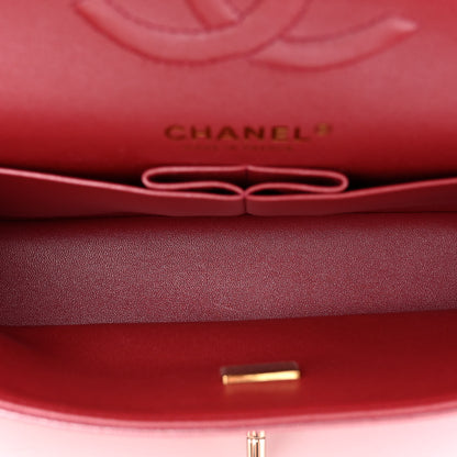 Chanel Iridescent Caviar Quilted Medium Double Flap Pink 5 of 10