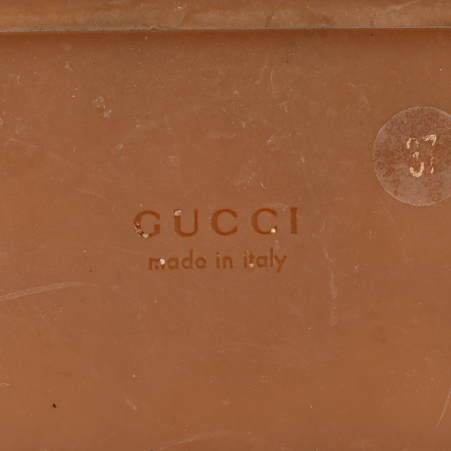 Gucci New Denim GG Monogram Angelina Platform 55mm Slide Sandals 37 Blue Tea 7 of 9