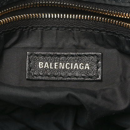 Balenciaga Nylon Monaco Mini Leopard Shoulder Bag Brown 6 of 10