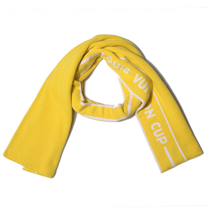 Louis Vuitton Cotton Cashmere Cup Scarf Yellow 1 of 5