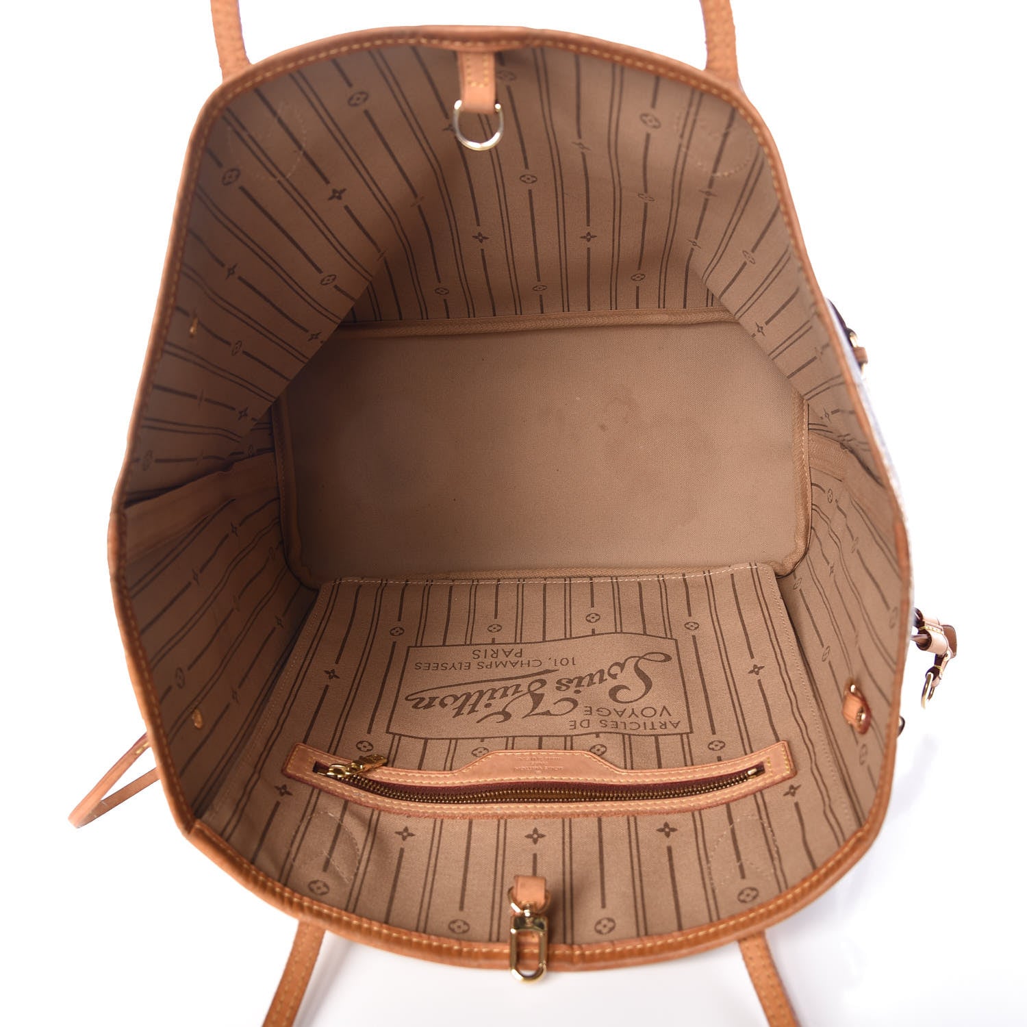 Louis Vuitton Monogram Neverfull MM 5 of 9