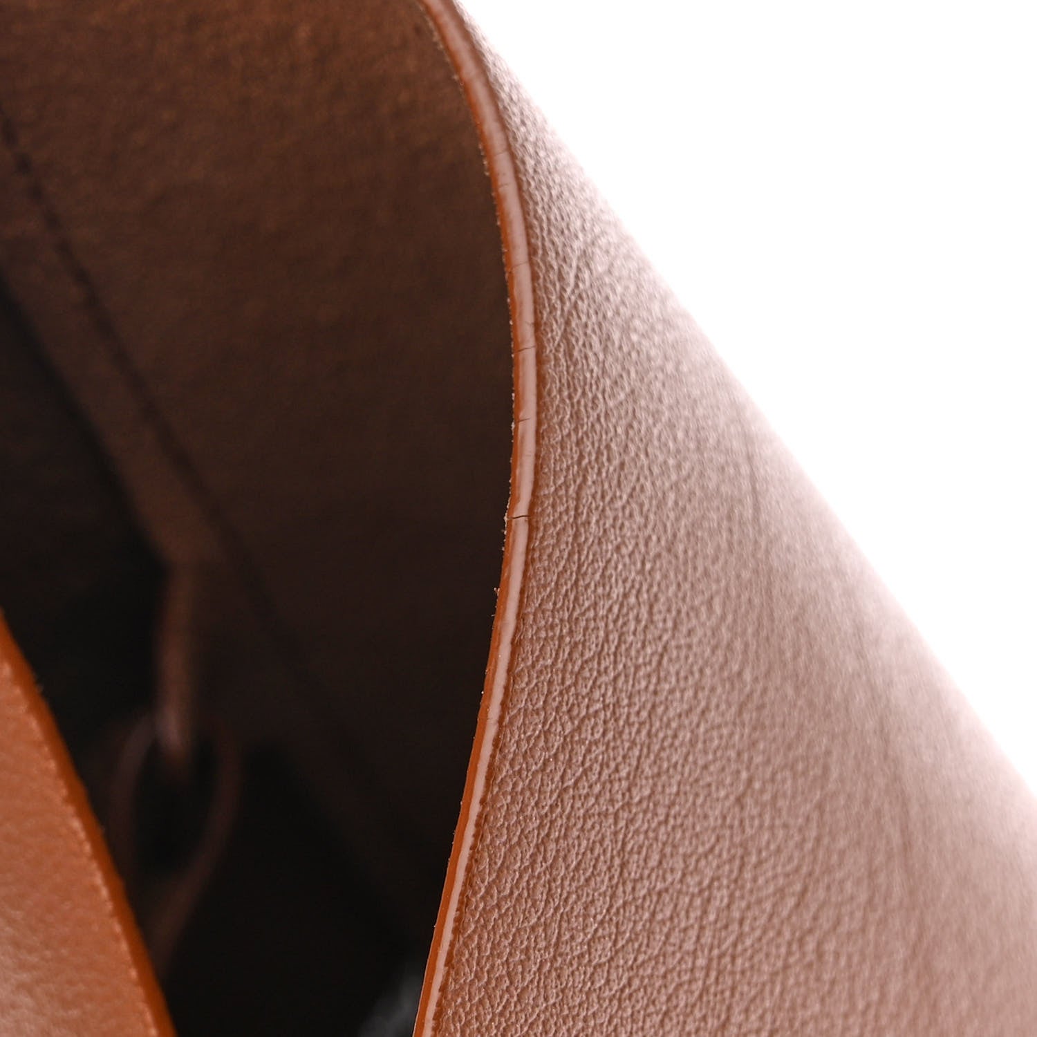 Saint Laurent Calfskin Large Shopping Tote Dark Tan 15 of 17