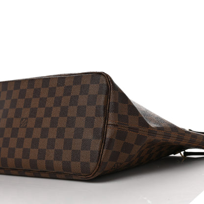 Louis Vuitton Damier Ebene Neo Neverfull MM Rose Ballerine 9 of 9