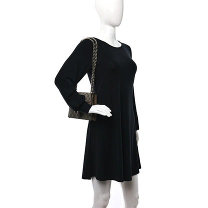 Gucci GG Supreme Monogram Mini Dionysus Shoulder Bag Taupe 2 of 9