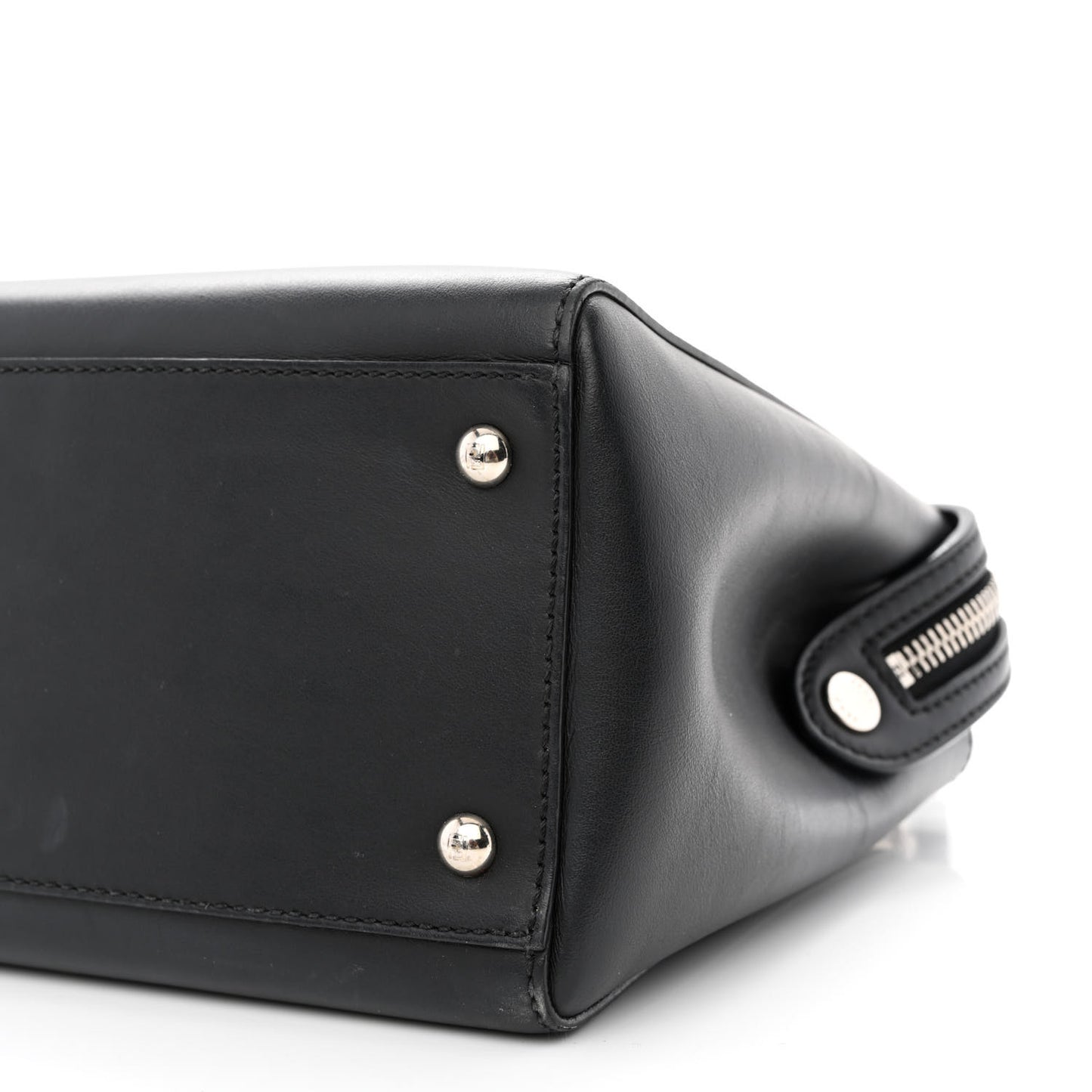 Vitello Baltico Dolce DotCom Satchel Black Blue Royal