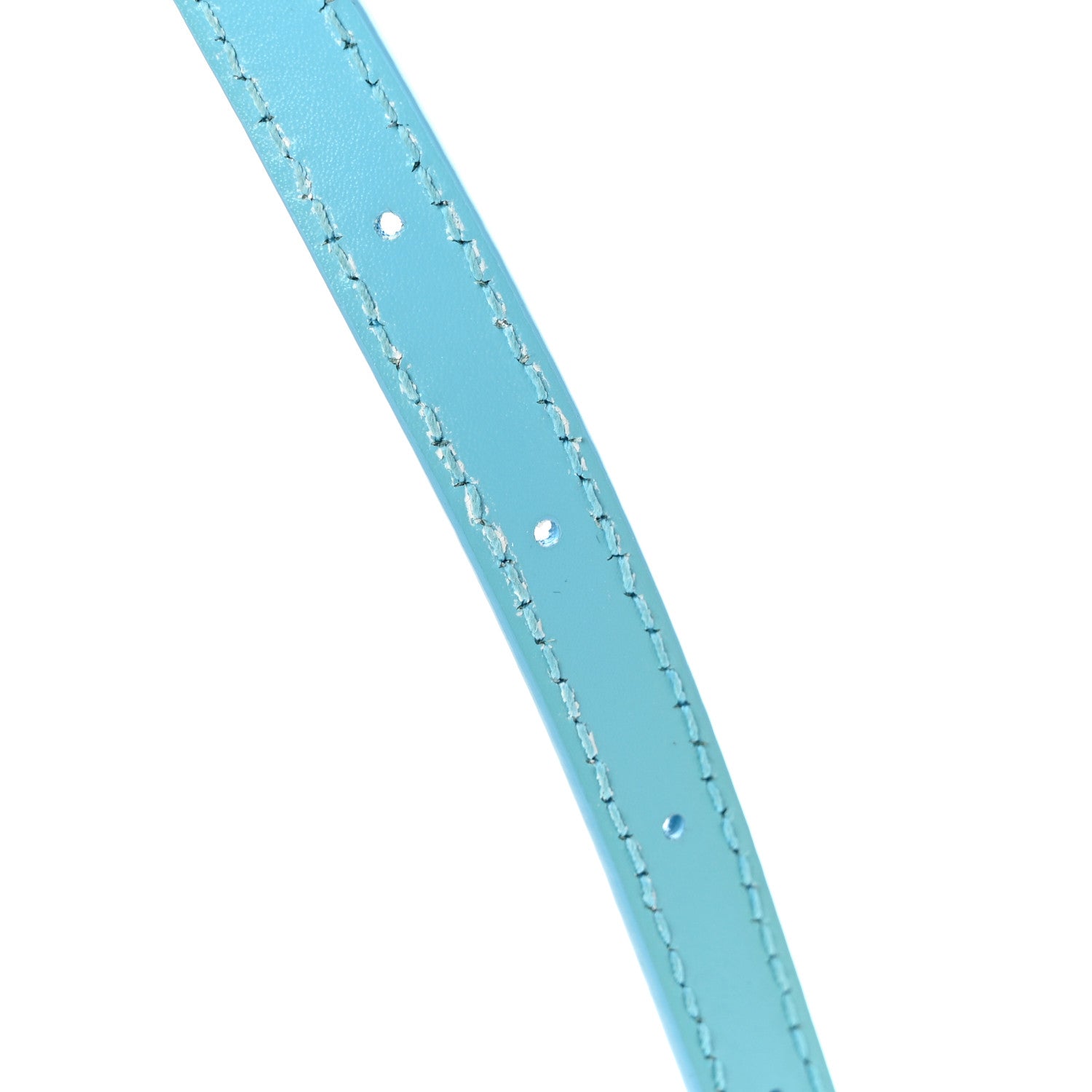 Balenciaga Shiny Box Calfskin Tonal B Hourglass Top Handle Bag Mini Azur 11 of 11