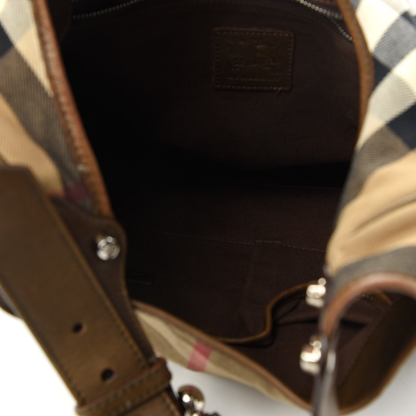 House Check Brook Hobo Brown
