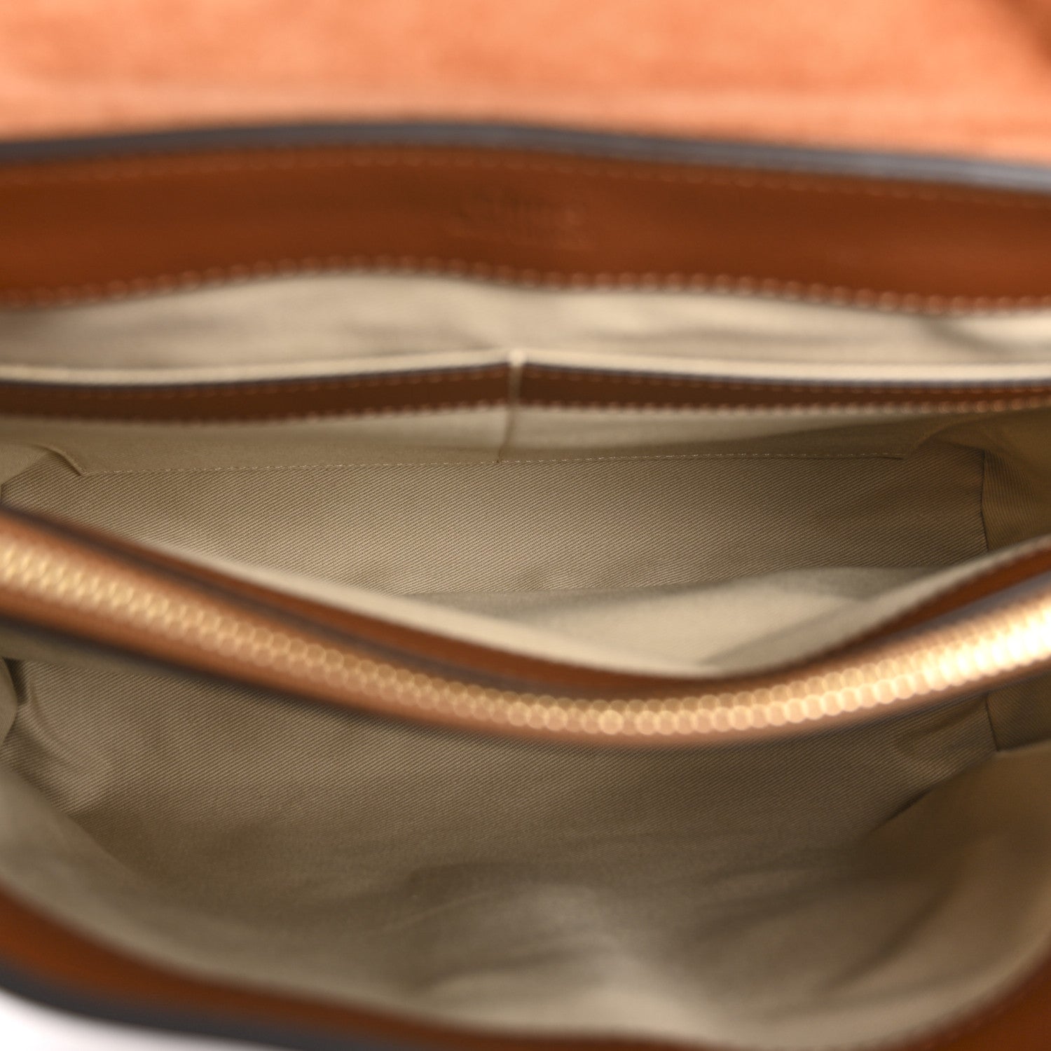 Chloe Calfskin Small Faye Day Shoulder Bag Tan 5 of 10
