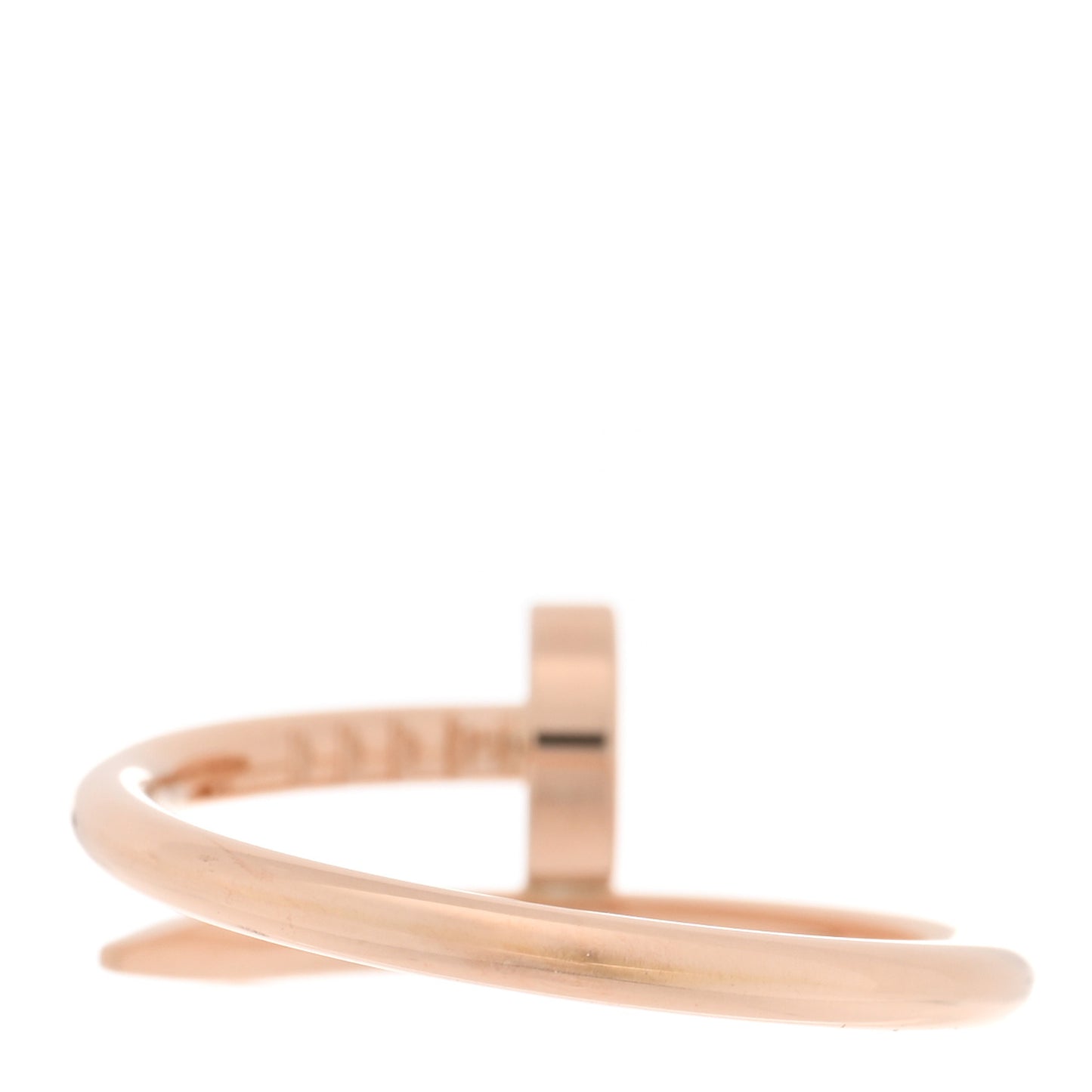 18K Pink Gold Small Juste Un Clou Ring 49 5