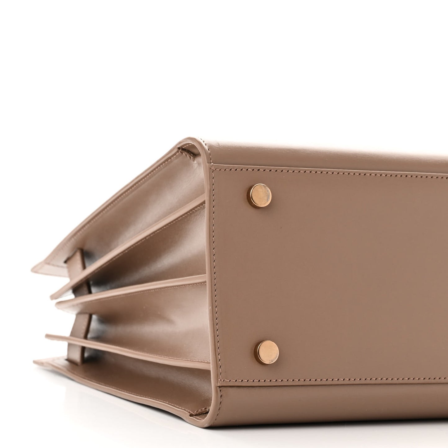 Smooth Calfskin Small Classic Sac De Jour Dark Cappuccino