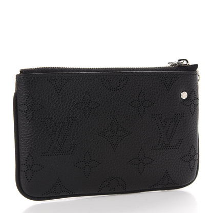 Louis Vuitton Mahina Key Pouch Black 3 of 8