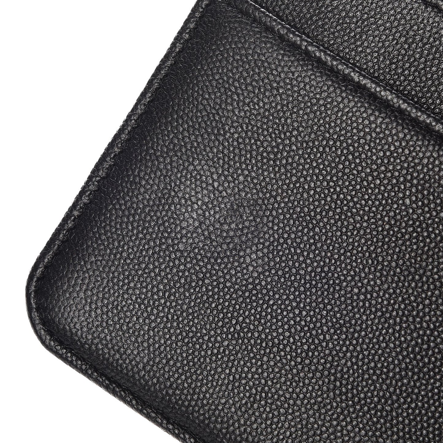 Caviar Quilted Boy Wallet On Chain WOC So Black