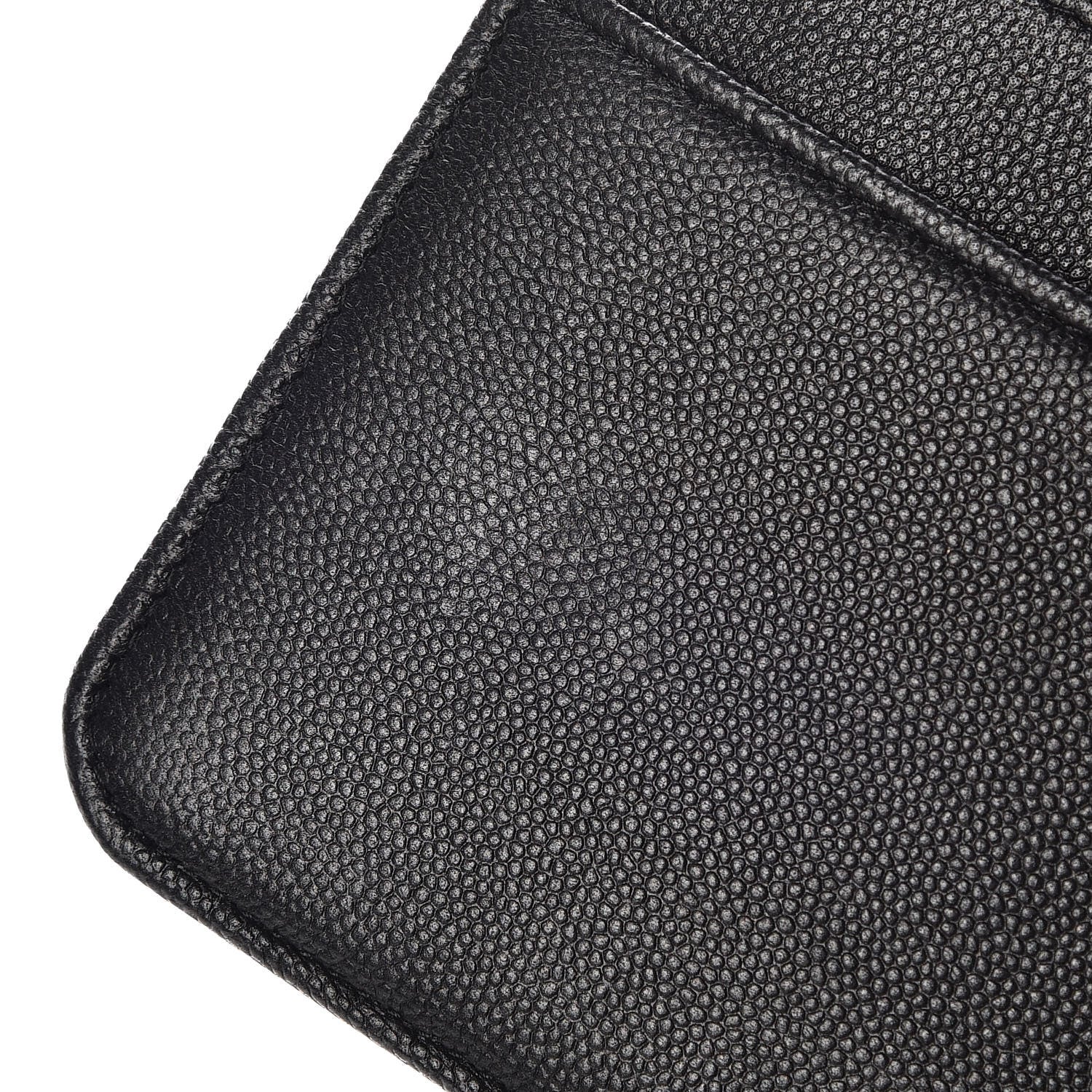 Chanel Caviar Quilted Boy Wallet On Chain WOC So Black 9 of 12