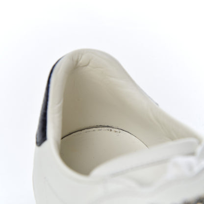 Gucci Calfskin Ayers Web Womens Ace Bow Lace Sneakers 37.5 White 19 of 21