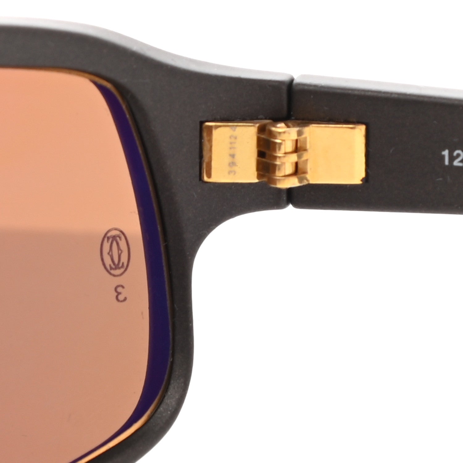 Cartier Sport Paris Sunglasses Brown 6 of 8