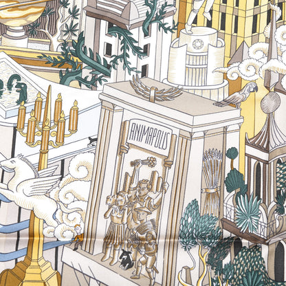 Hermes Silk Animapolis Scarf 90 2 of 6