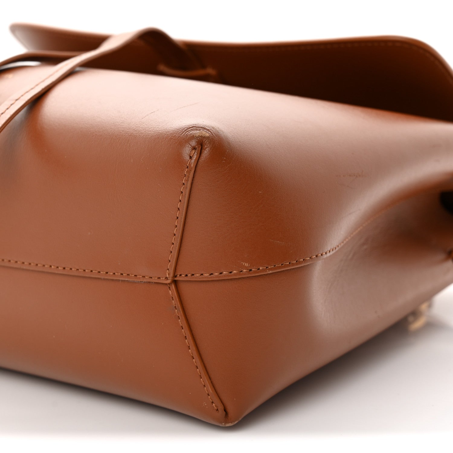 Mansur Gavriel Calfskin Soft Lady Bag Biscotti 10 of 16
