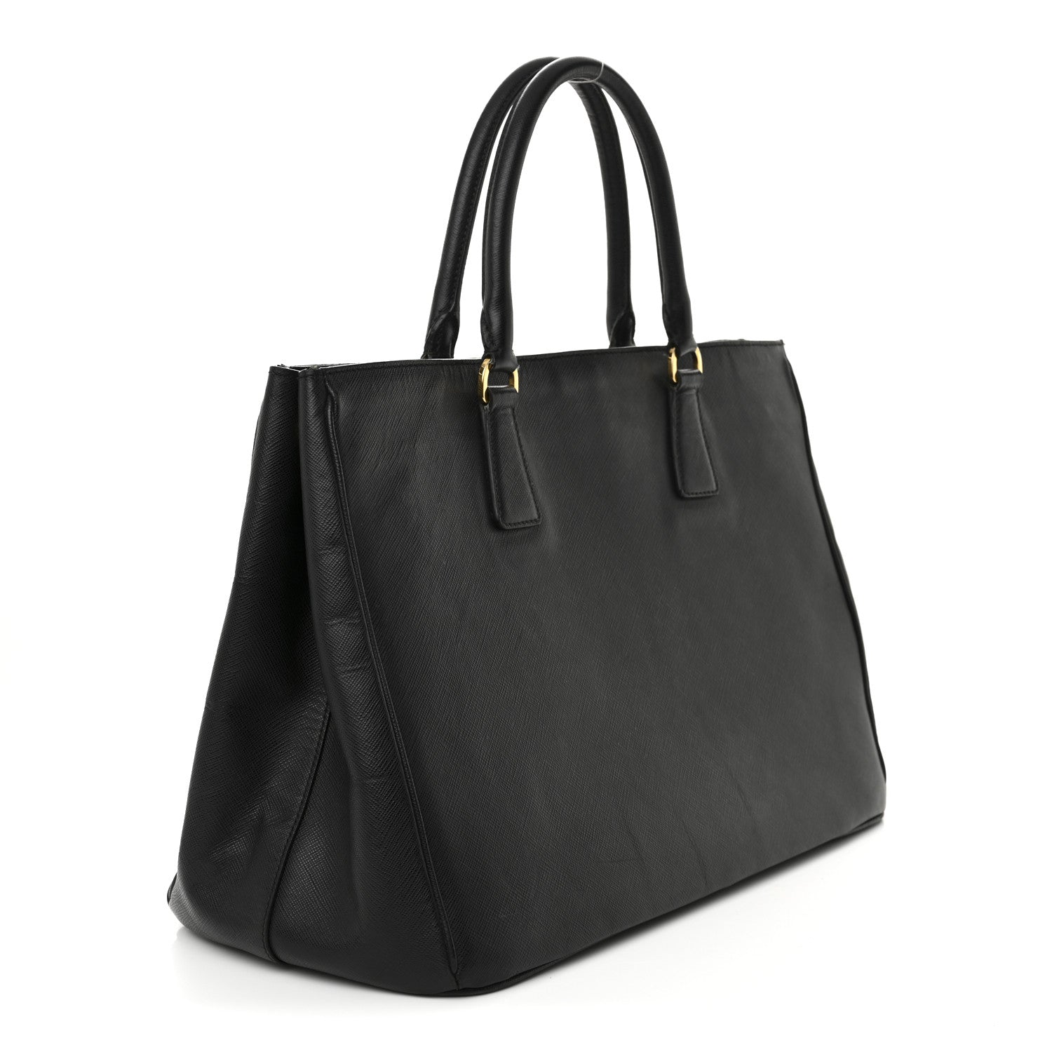 Prada Saffiano Lux Large Tote Black 3 of 17