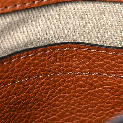 Chloe Suede Calfskin Mini Marcie Round Crossbody Bag Tan 6 of 8