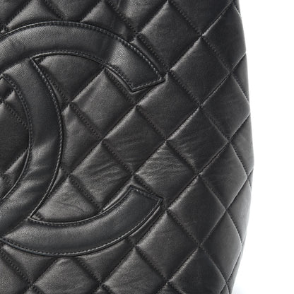 Chanel Lambskin Quilted Medallion Tote Black 20 of 20