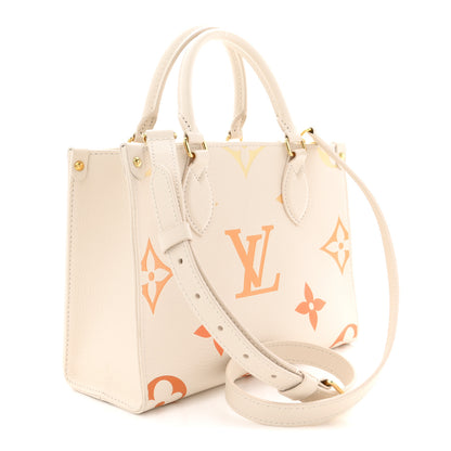 Louis Vuitton Empreinte Monogram Giant By The Pool Onthego PM Neutral Gradient 3 of 9