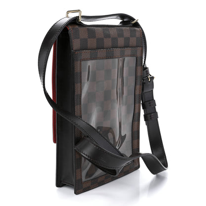 Louis Vuitton Damier Ebene Portobello Travel Shoulder Bag 3 of 9
