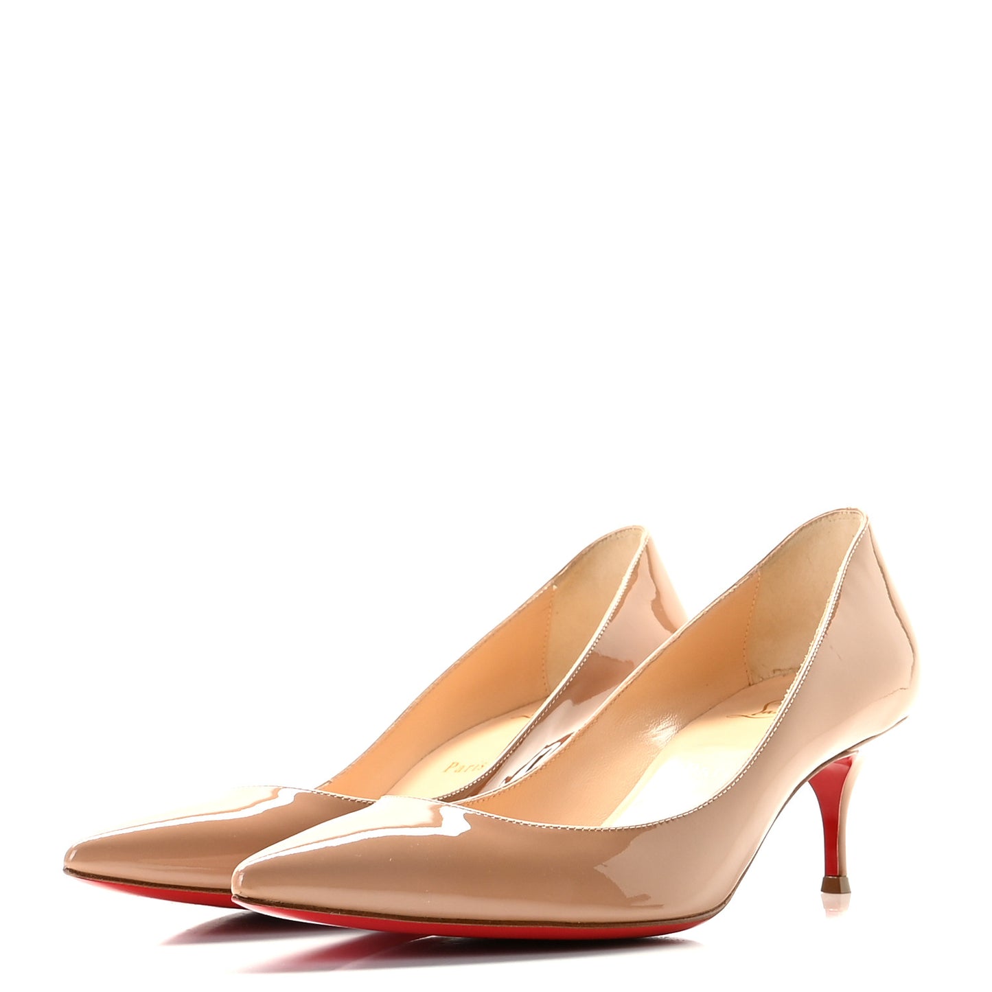 Patent Pigalle Follies 55 Pumps 38.5 Nude
