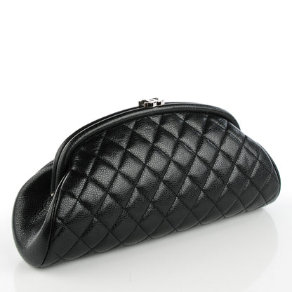 Chanel Caviar Quilted Timeless Clutch Black 3 of 7