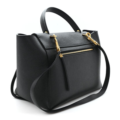 Celine Grained Calfskin Mini Belt Bag Black 3 of 10