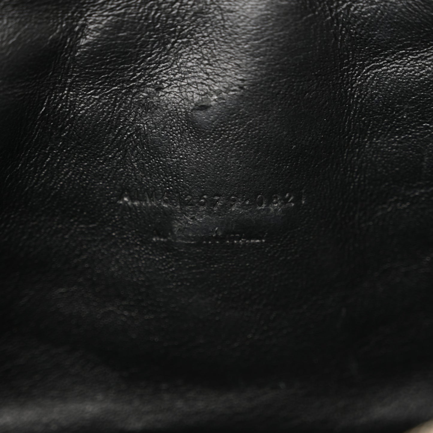 Grain De Poudre Matelasse Monogram Mini Lou Camera Bag Dark Beige