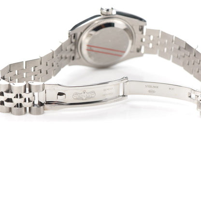 Rolex Stainless Steel 18K White Gold 26mm Oyster Perpetual Datejust Watch Pink Roman 179174 5 of 5