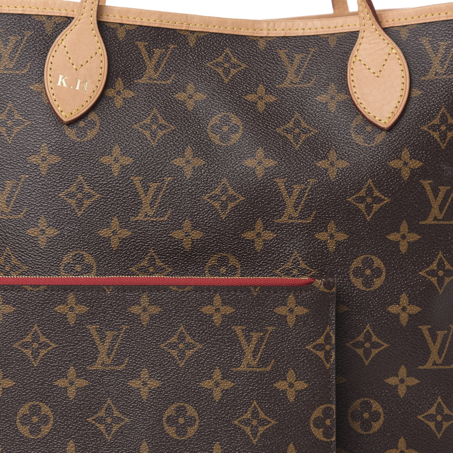 Monogram Neo Neverfull MM Cherry