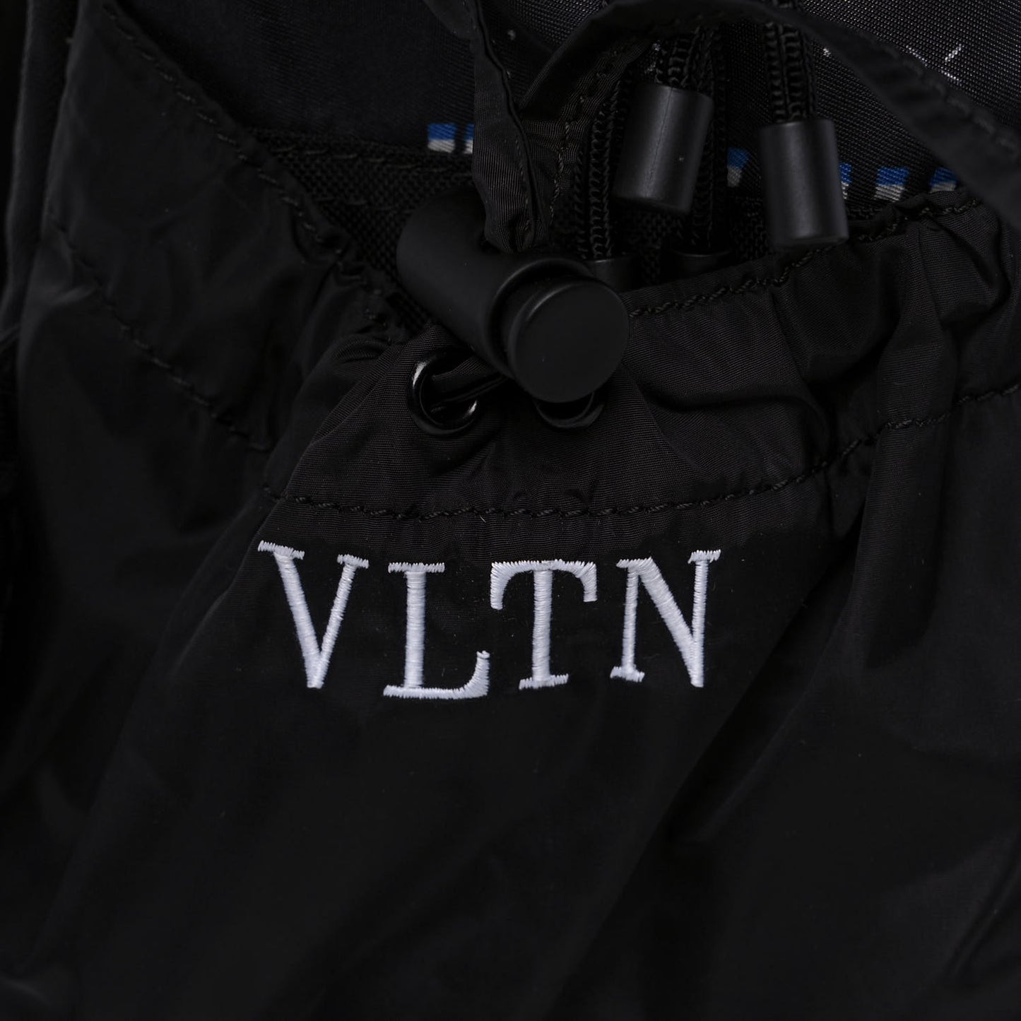 Nylon Game Print Backpack Black